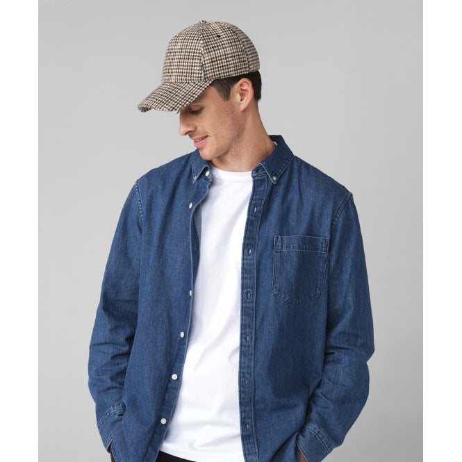 Beechfield  Wool Blend Check Cap