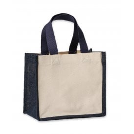 Nutshell® Jute Canvas Panel Shopper